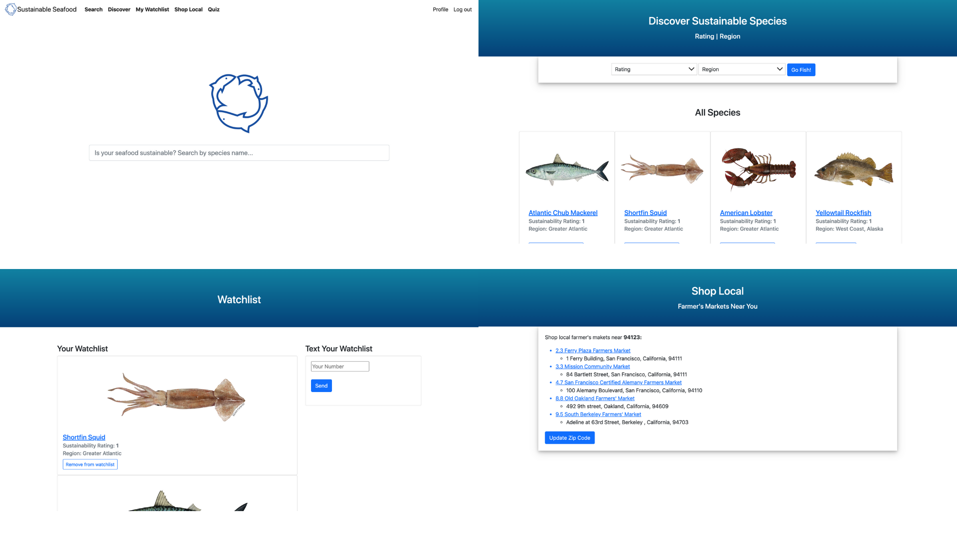 GitHub - hannahramadan/sustainableseafood