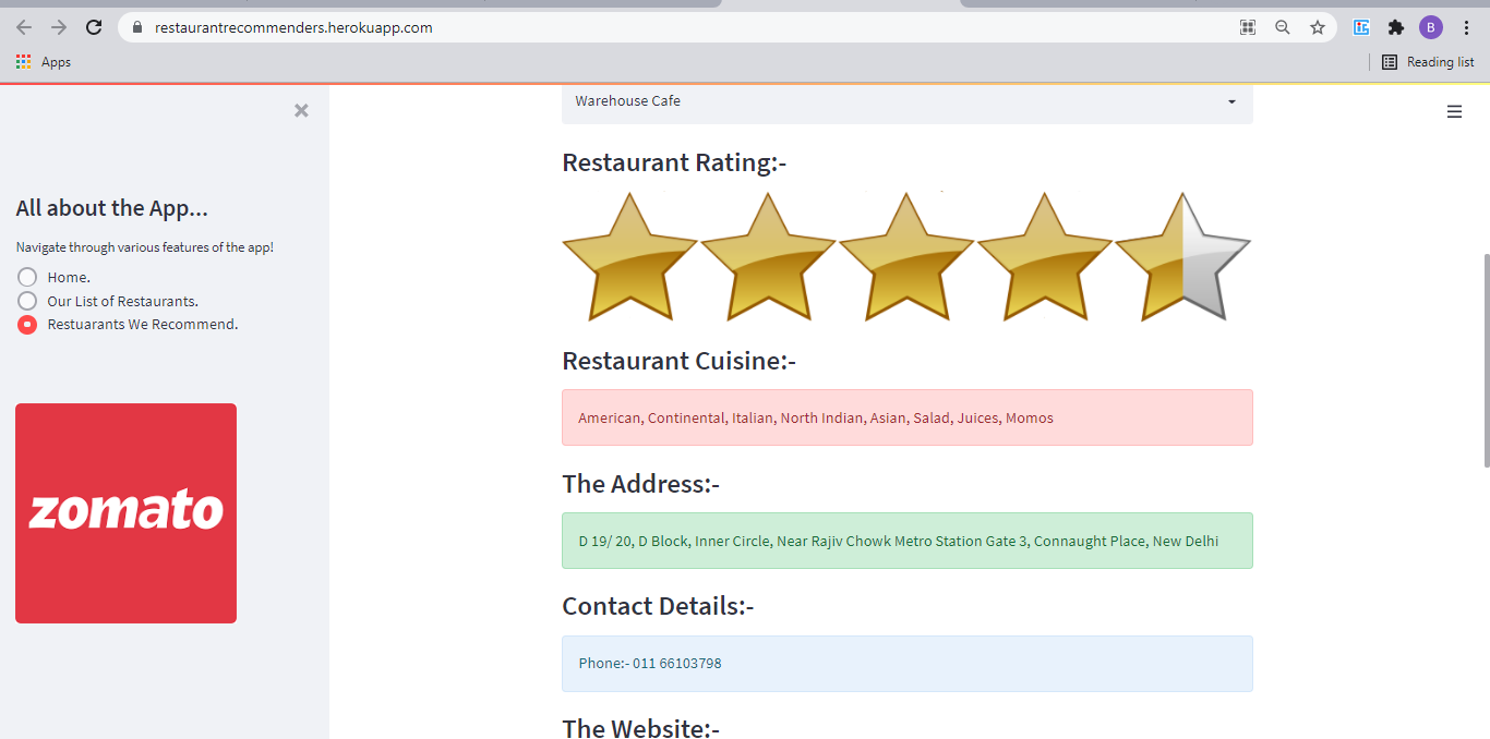 GitHub - BlessonDuraiseelan/Restaurant-Recommender: A Recommendation ...