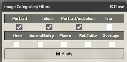 Path Category Select