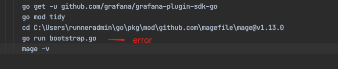 Go Run Bootstrap go Issue 423 Magefile mage GitHub