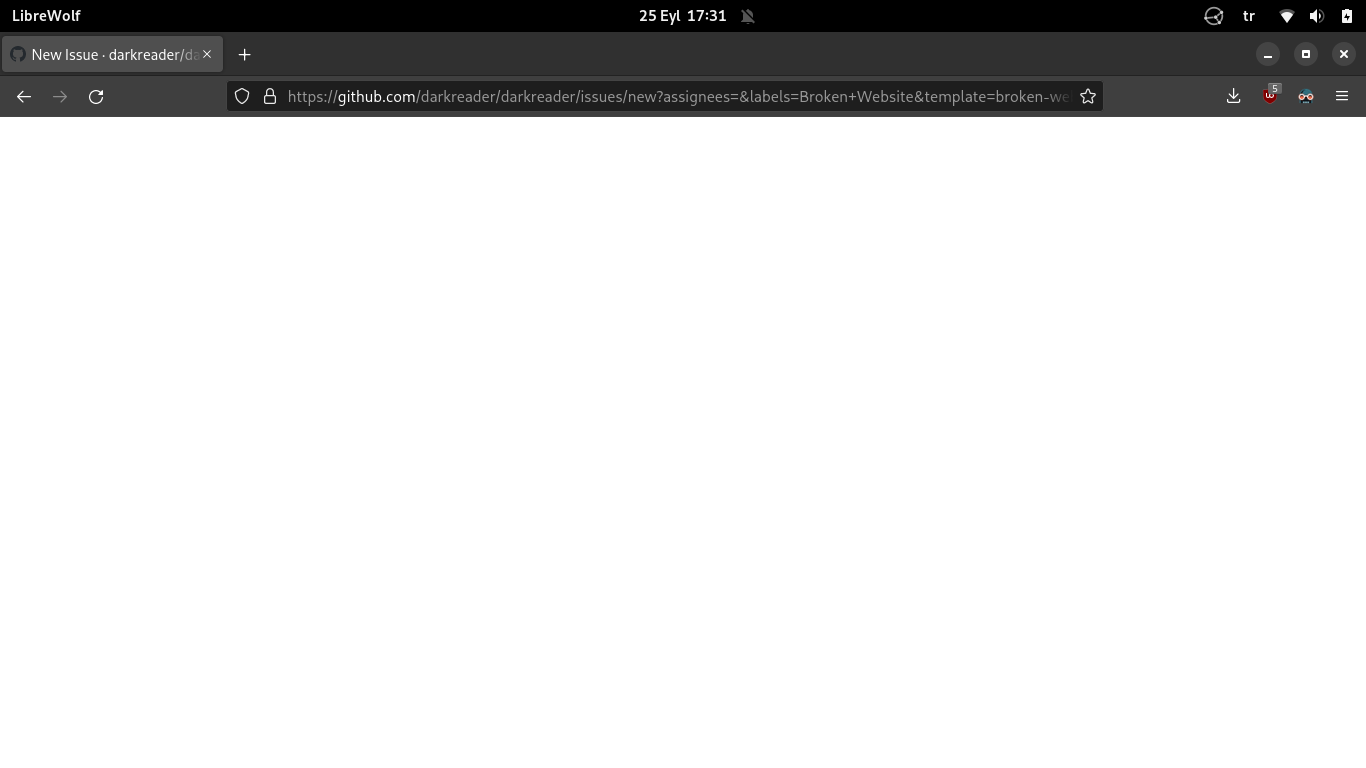 [Broken Website] github.com · Issue #9919 · darkreader/darkreader · GitHub