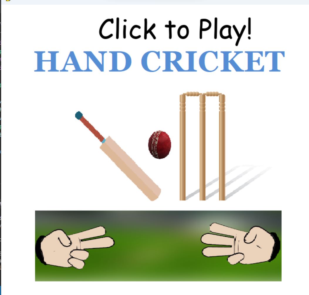 GitHub - LaganMehta/Hand-Cricket