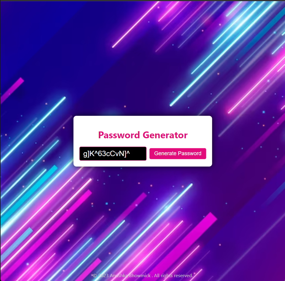 GitHub - Anushka-Bhowmick/Password_Generator: The Password Generator ...
