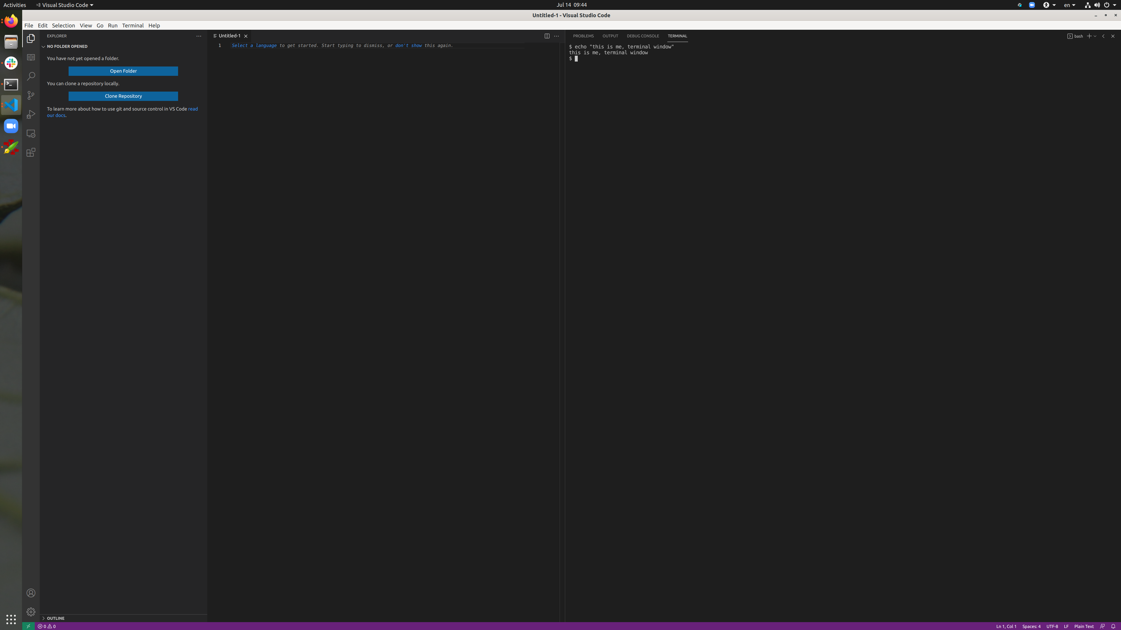 Right (terminal) panel gets spontaneously resized · Issue #128697 ...