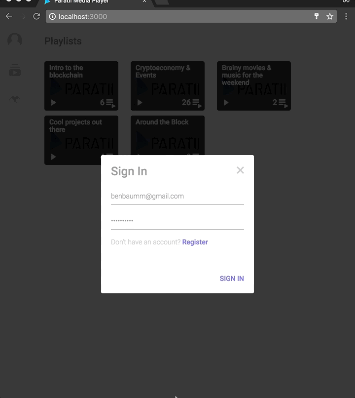 Restore keystore modal needs layouting · Issue 276 · ParatiiVideo