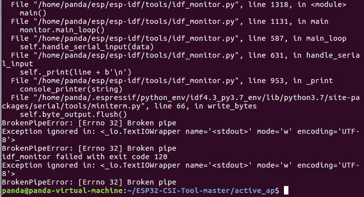 When exporting CSI：BrokenPipeError: [Errno 32] Broken pipe · Issue #40 ...