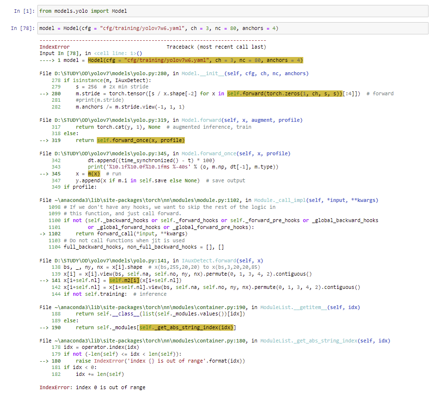 Index 0 is out of range · Issue #144 · WongKinYiu/yolov7 · GitHub