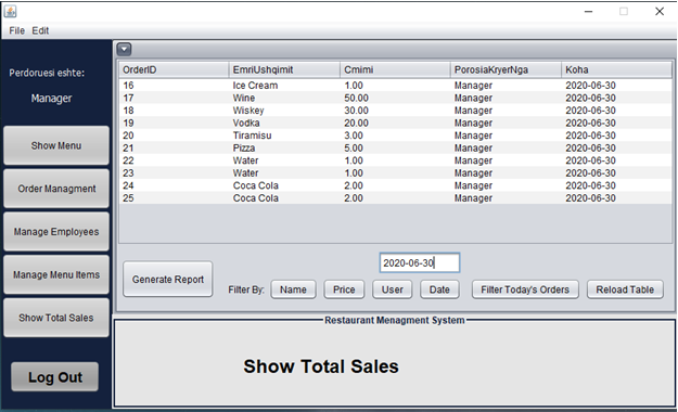 GitHub - ermaldobratiqi/RestaurantManagementSystem: Restaurant ...