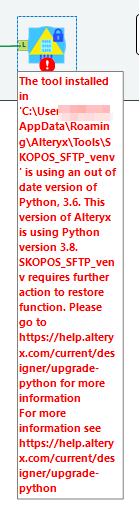 Update Python Version · Issue #5 · SKOPOS-ELEMENTS/SFTPTools_Alteryx ...
