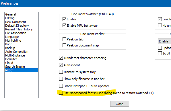 Legibility of characters typed in the find/replace dialog · Issue #5509 ...