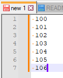 ColumnEditor hex number insertion always uses even number of digits ...