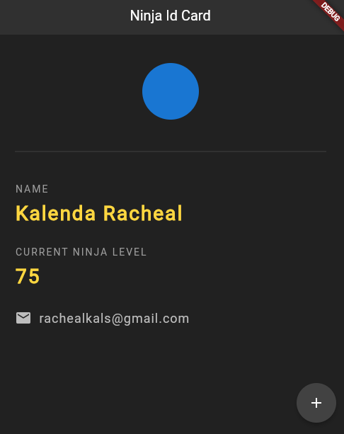 GitHub - kalendaracheal/Flutter-Ninja: App show how stateful wdgets can ...