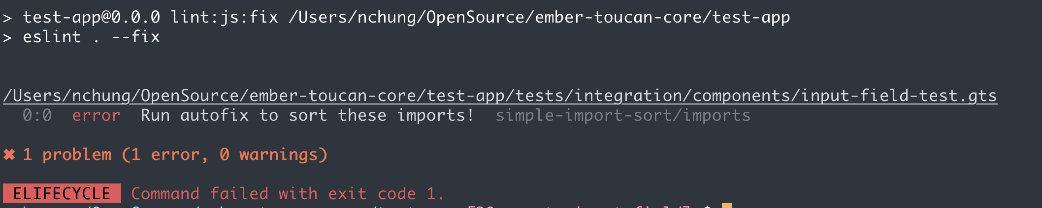 Test app: lint fix does not autosort imports · Issue #43 · CrowdStrike ...
