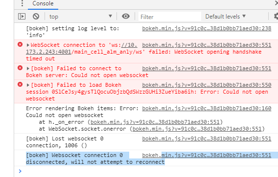 panel Slow response protocol exceptions protocol error token is expired ...