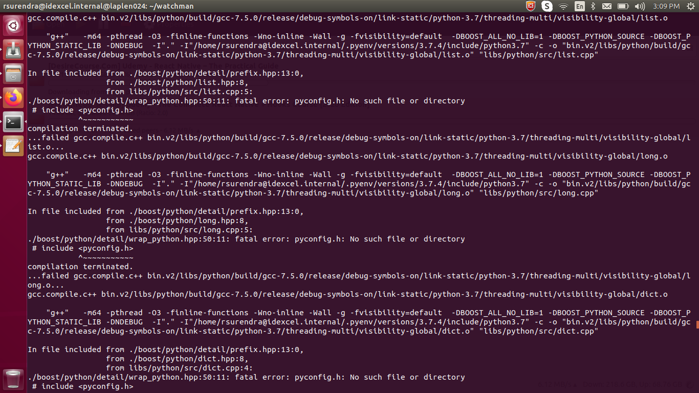 build_issue_pyconfig h