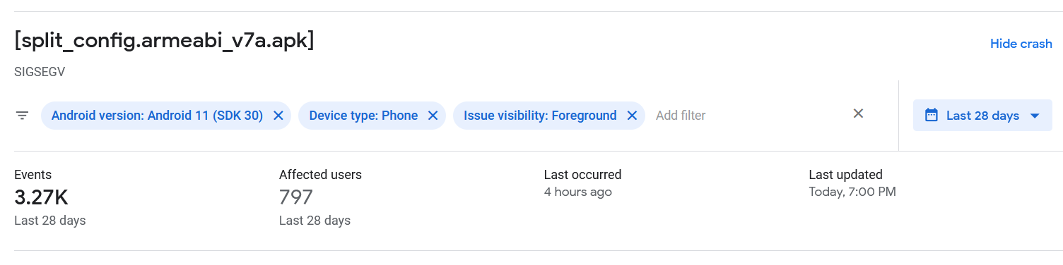 Android 11 Crash Rate Very High on Google Play · Issue #4082 · renpy ...