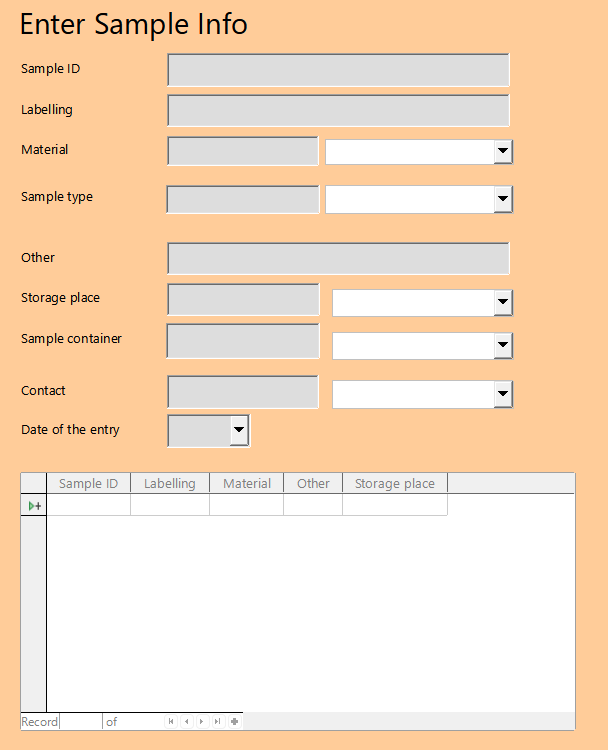 GitHub - grahamsno/experiments-database: LibreOffice database for ...