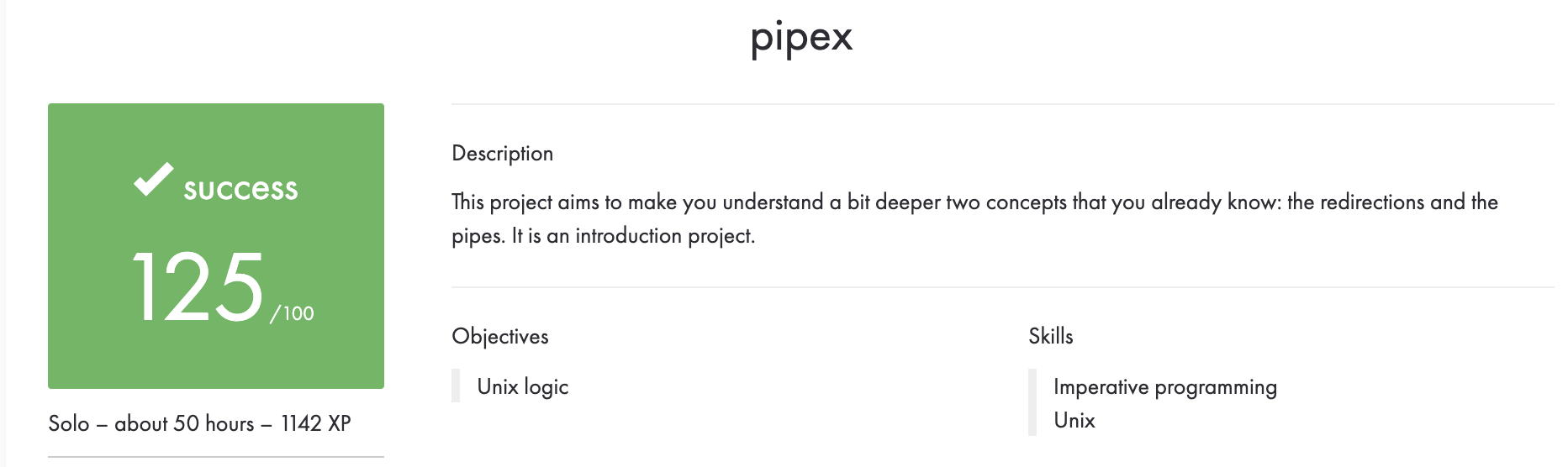 GitHub - yuyarkov/pipex: 42 school project, make your own command ...