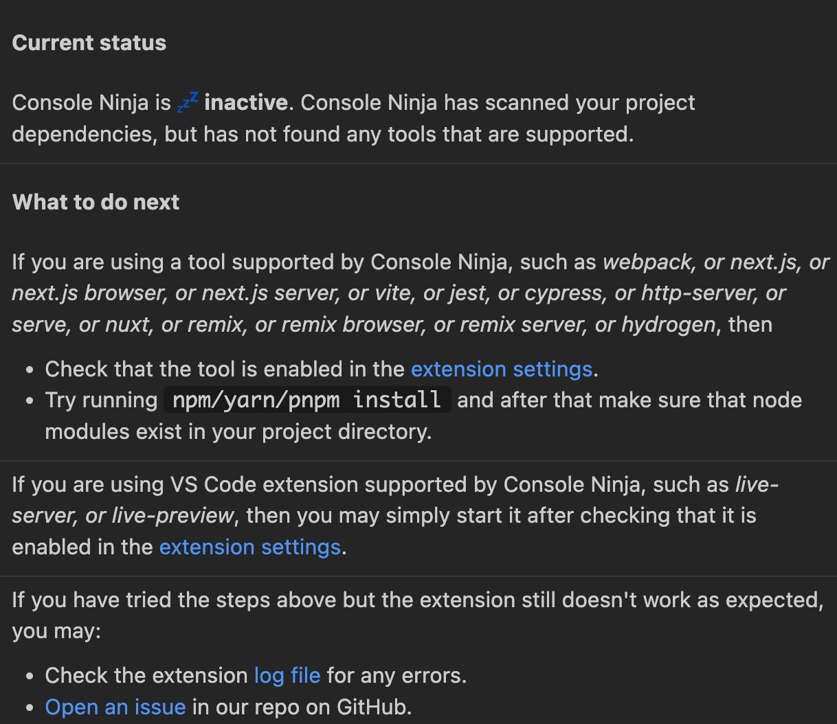 Support for tsnode and tsnodedev · Issue 60 · wallabyjs/console