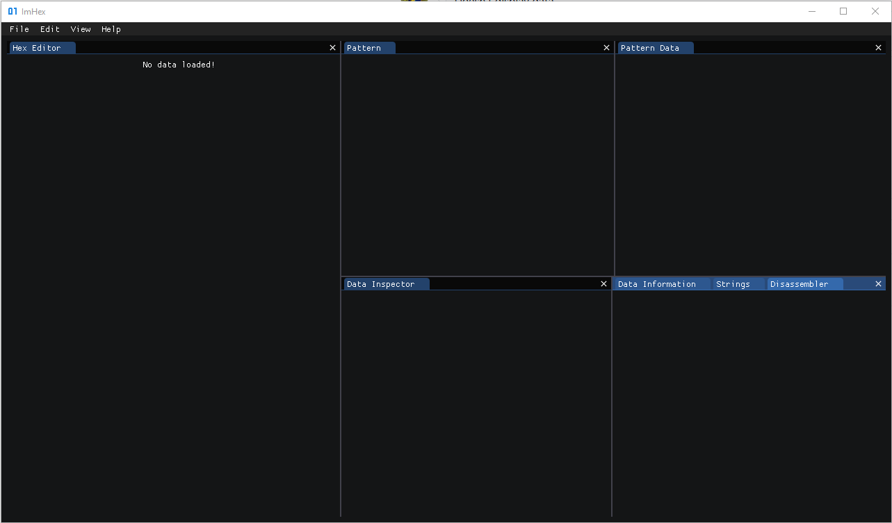 Doesn't display data · Issue #147 · WerWolv/ImHex · GitHub