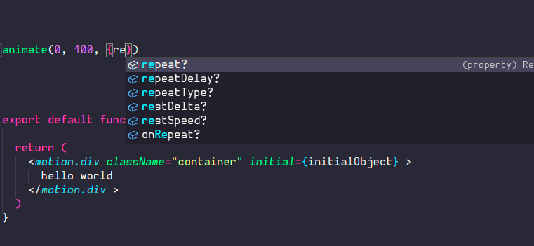 object variables properties auto-completion. · Issue #158614 ...