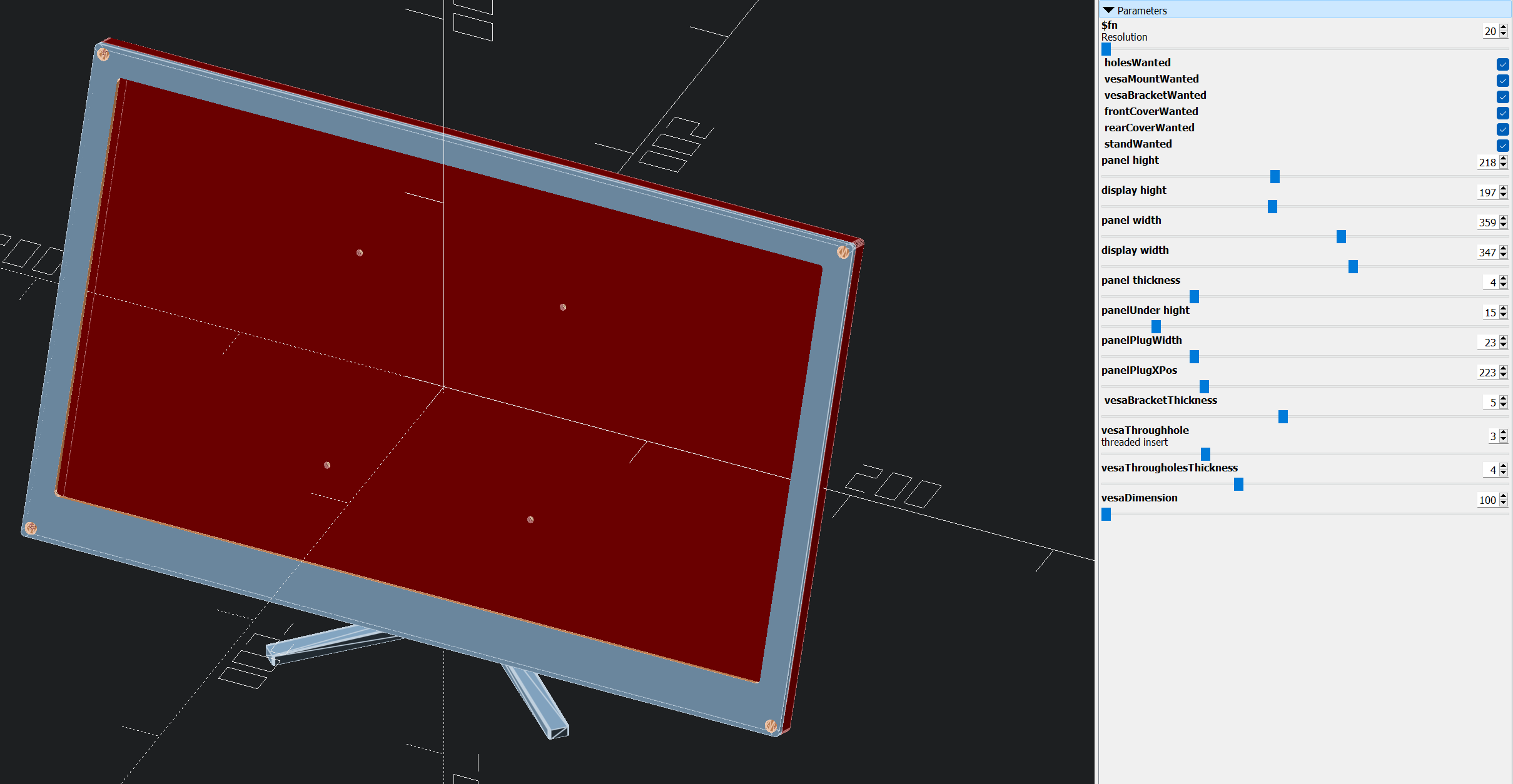 GitHub - ZainAlishammat/openSCAD.PanelCasing: Make and adjust your ...