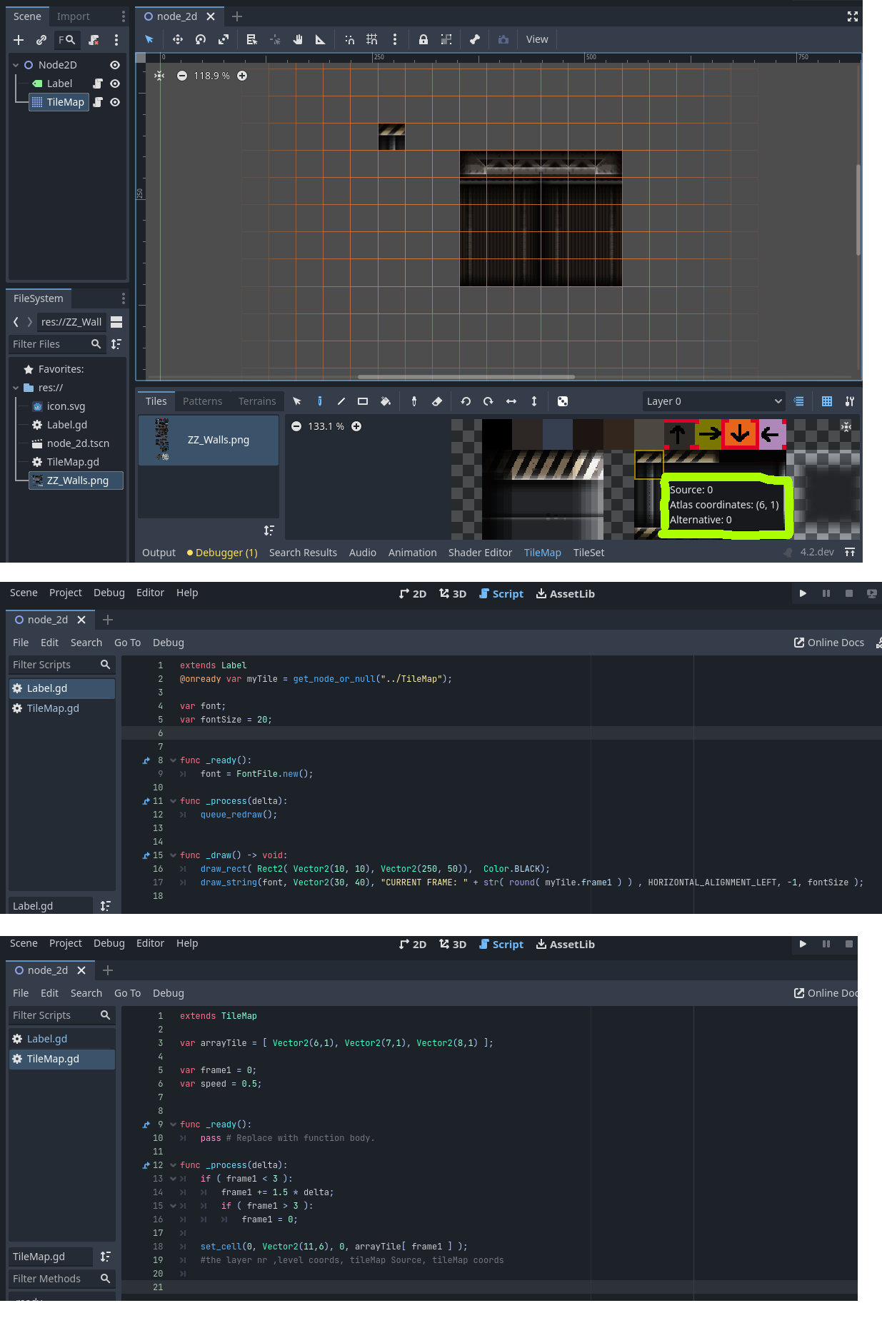 Reimplement ability to flip/rotate/modulate individual tiles in a