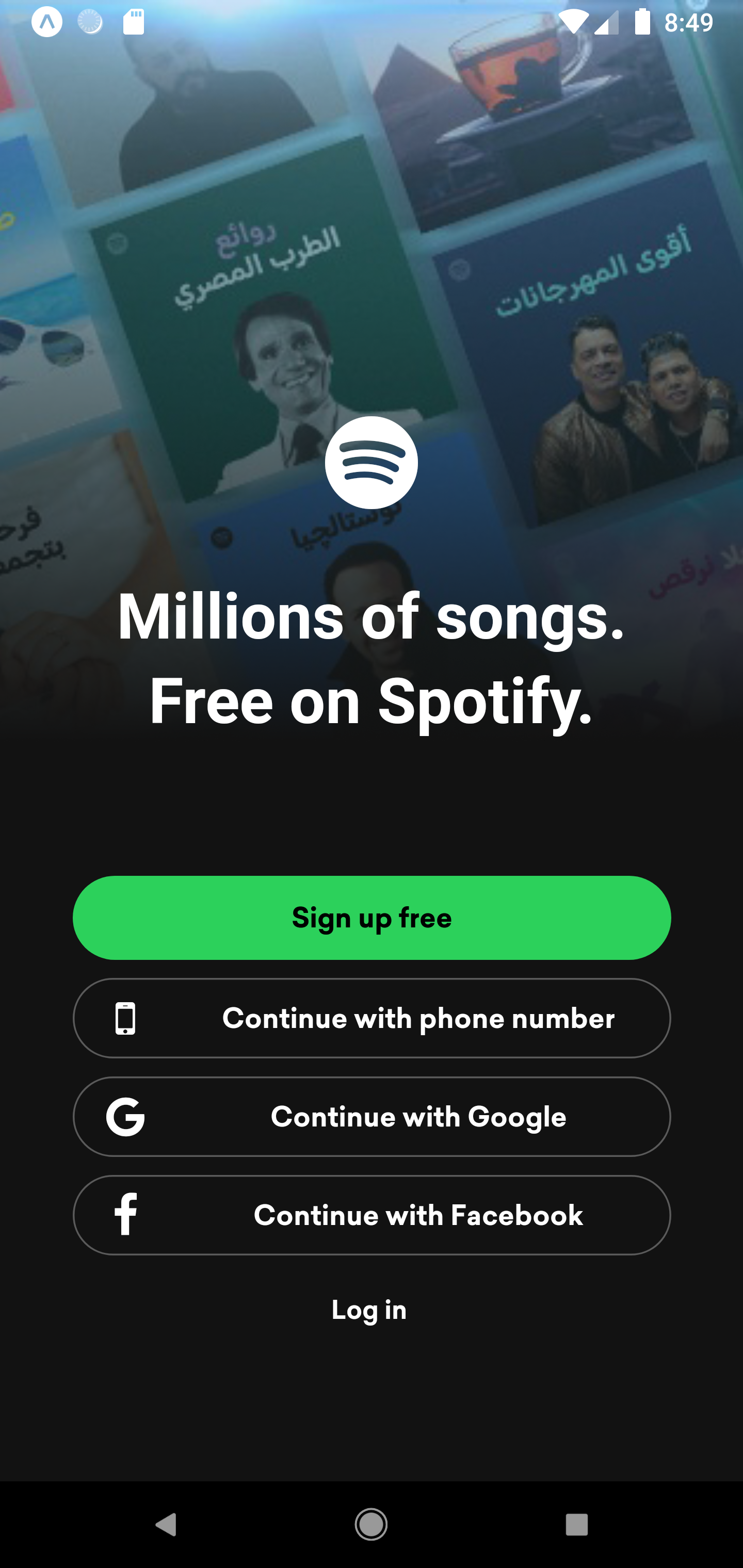 GitHub - Hamzaezzoulali/spotify-mobile-auth-clone: spotify mobile app ...