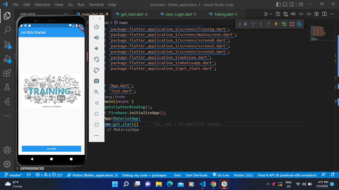 GitHub - abhisheknagaich123/Flutter_training · GitHub