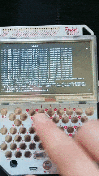 Basque on a PocketCHIP