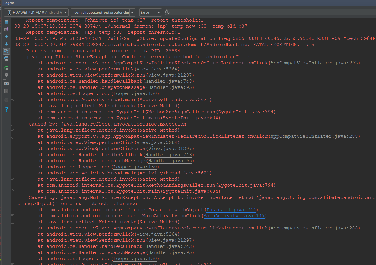 升级Studio后没有修改案例代码直接运行出现了错误 · Issue #340 · alibaba/ARouter · GitHub