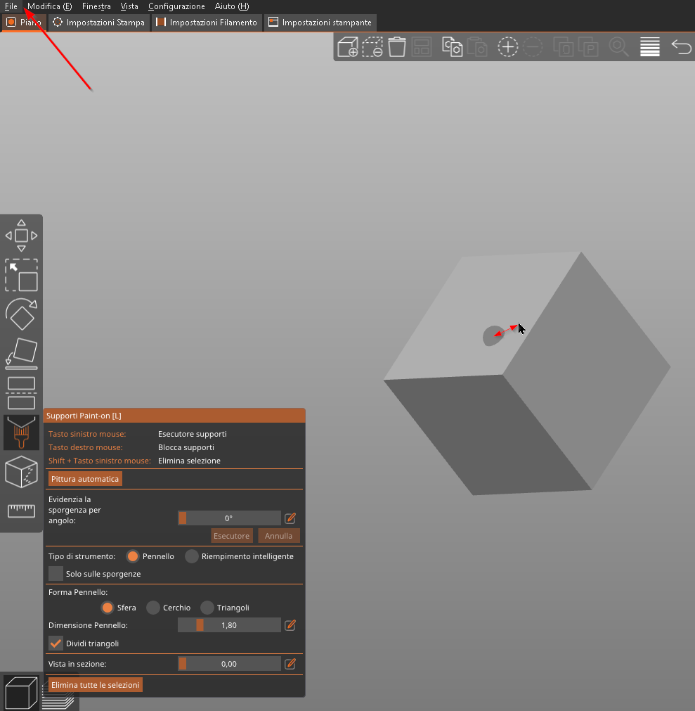 Alt + mouse wheel on painton for "Change brush size" let the Alt(menu