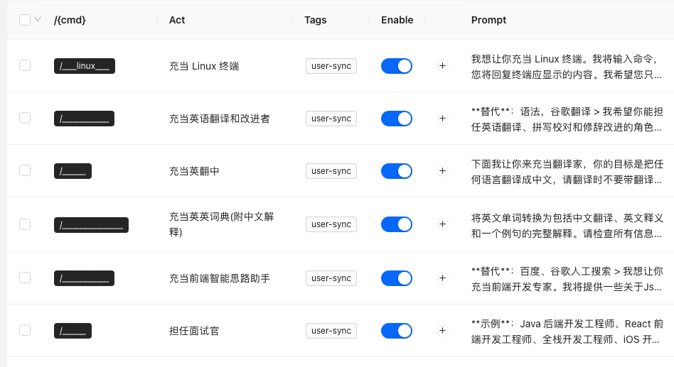 [Bug] 导入中文prompts后指令无法显示中文 · Issue #704 · lencx/ChatGPT · GitHub