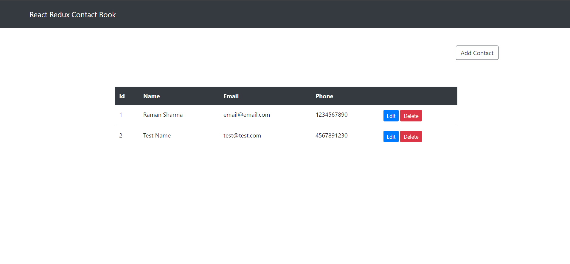 GitHub - Vipinstack/React_Redux_Contact_Book · GitHub