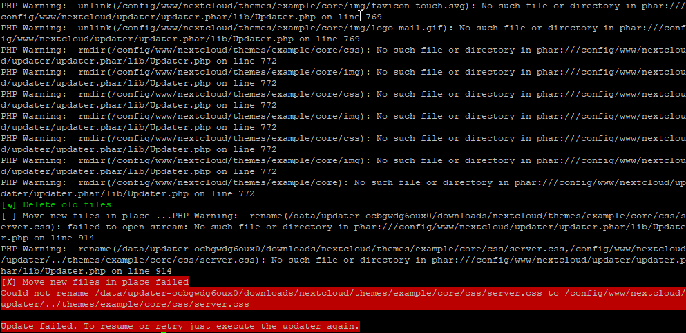 Error when upgrading ONLYOFFICE 6.2.0 on NextCloud 19.0.3 · Issue #423 ...
