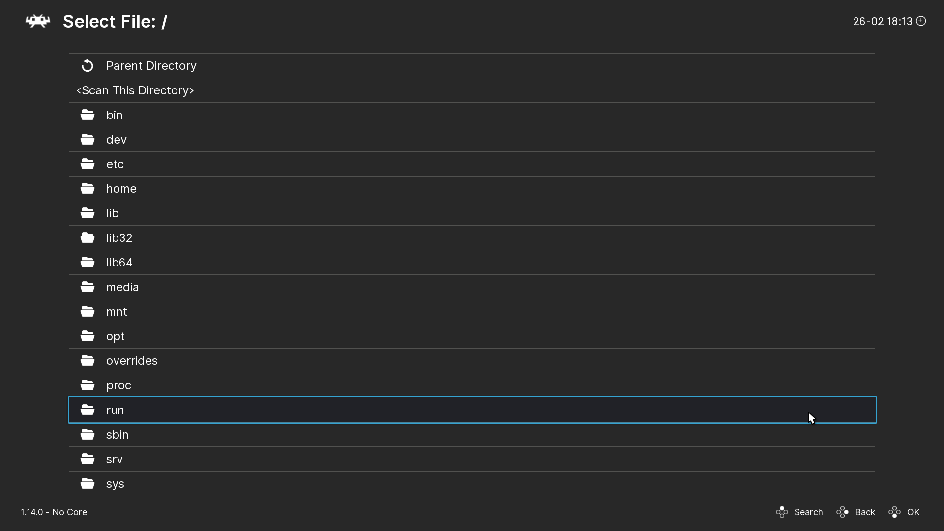 Can not scan/find folder of ZFS local array · Issue 15029 · libretro