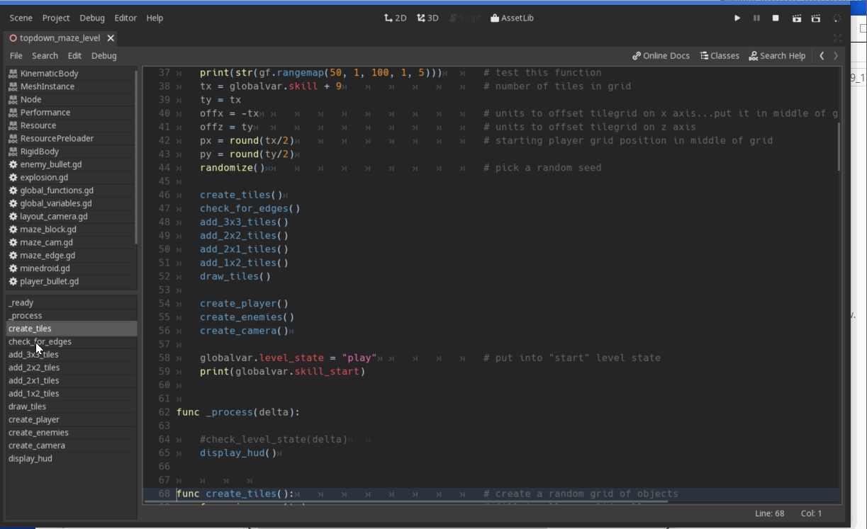 Strange scrolling behaviour when using the function shortcut list in ...
