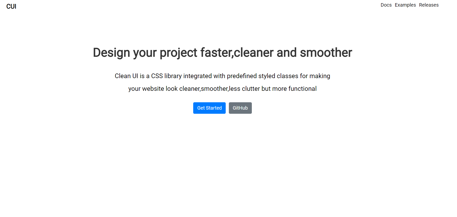 GitHub - kiranpratyush/CleanUI: Clean UI for faster devlopment · GitHub