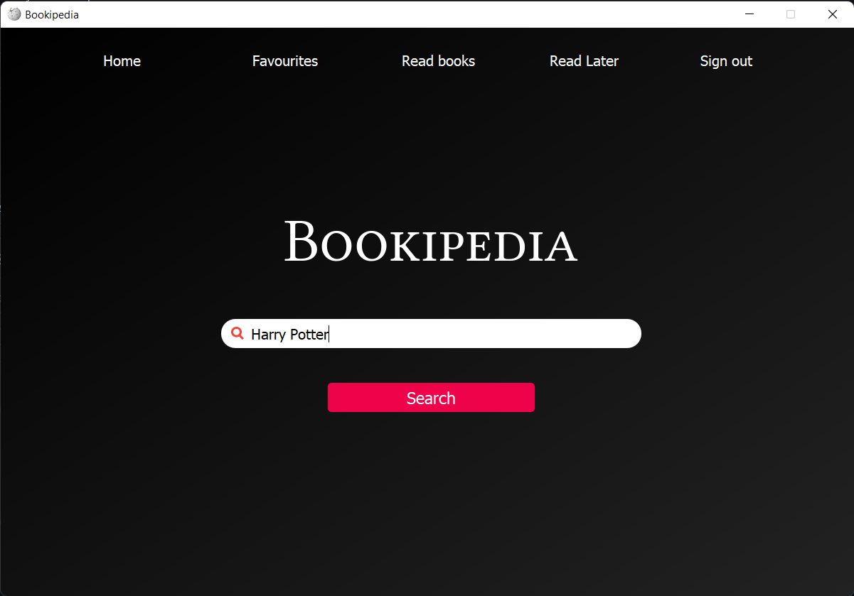 Bookipedia GitHub - sujalvaidya/Bookipedia: A simple Python(PyQt5)/MySQL ...