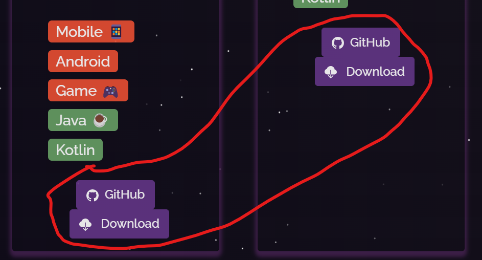 Project Buttons are not good styled · Issue #39 · FleetAdmiralJakob ...