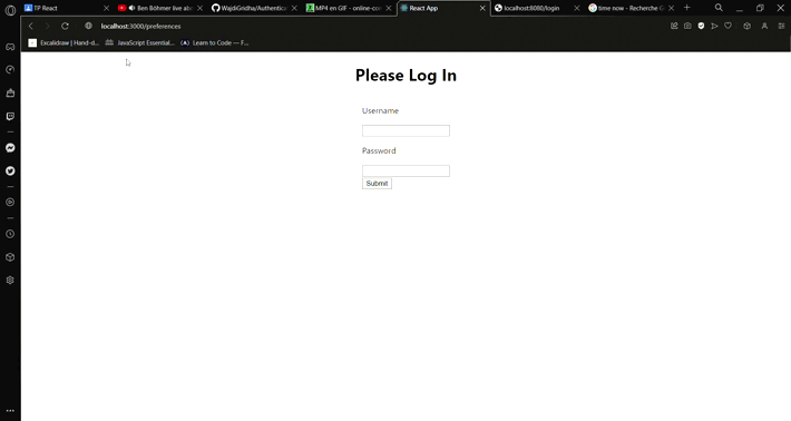 GitHub - WajdiGridha/Authentication: Add Login Authentication to React ...