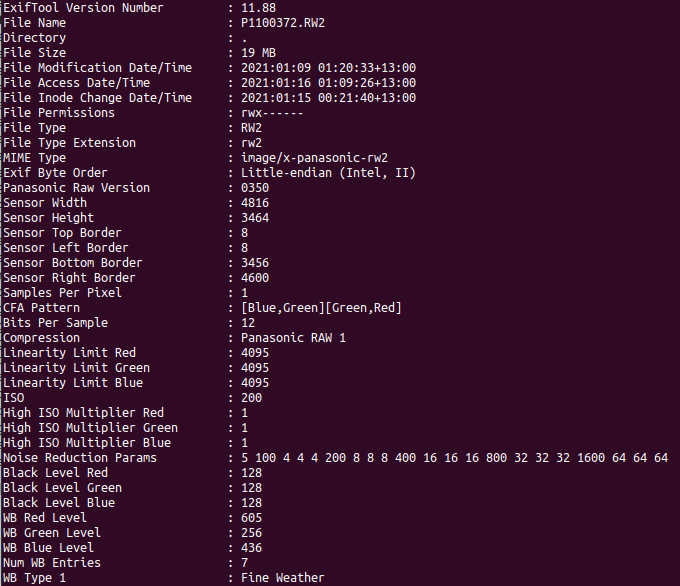 Exif Command Exif from Export Does Not Show Lens Model + Lens Serial · Issue #7861 ...