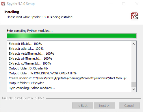 Error installing Spyder 5.2.0 · Issue #16917 · spyder-ide/spyder · GitHub