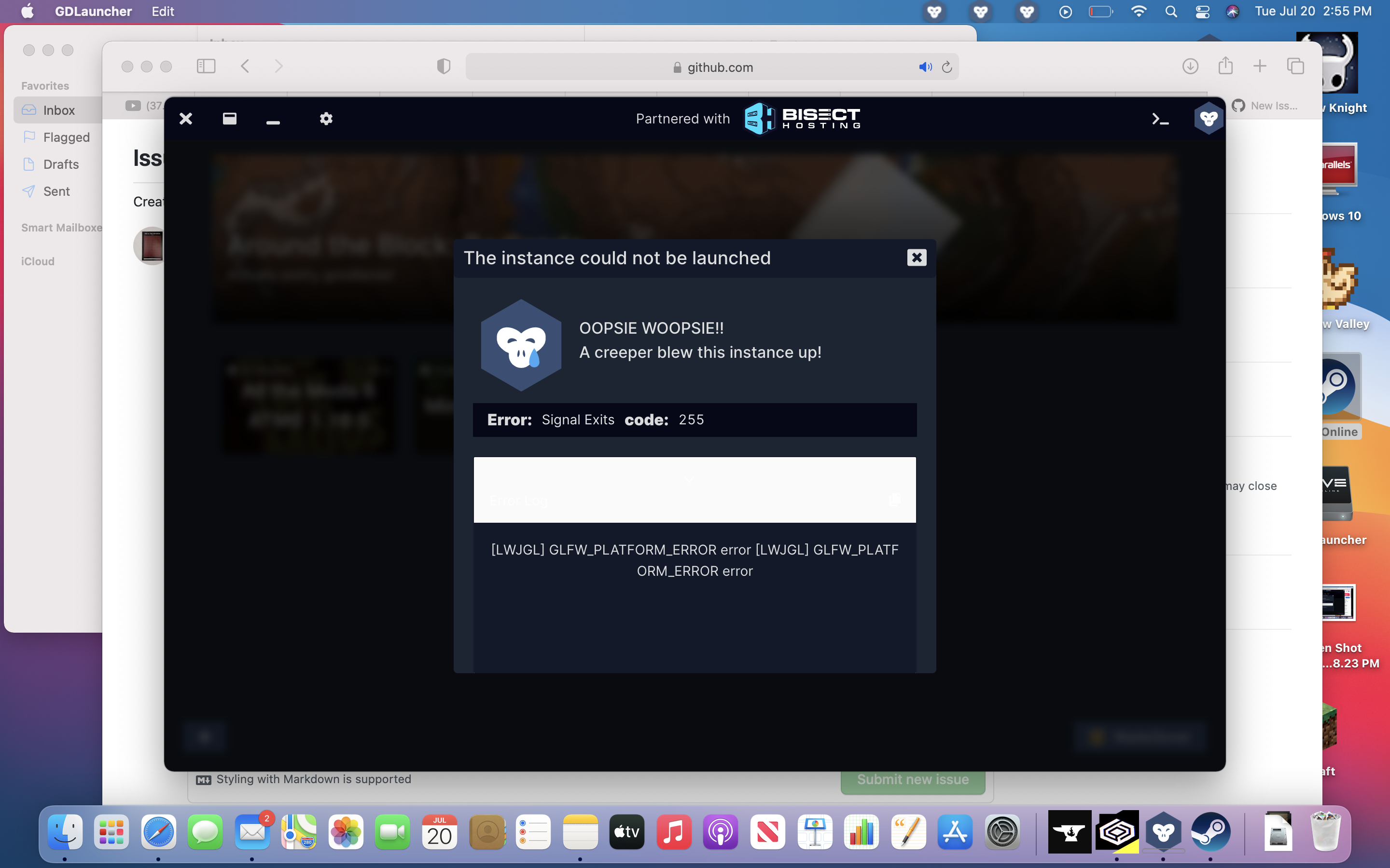 Crash on startup of a modpack · Issue #995 · gorilla-devs/GDLauncher ...