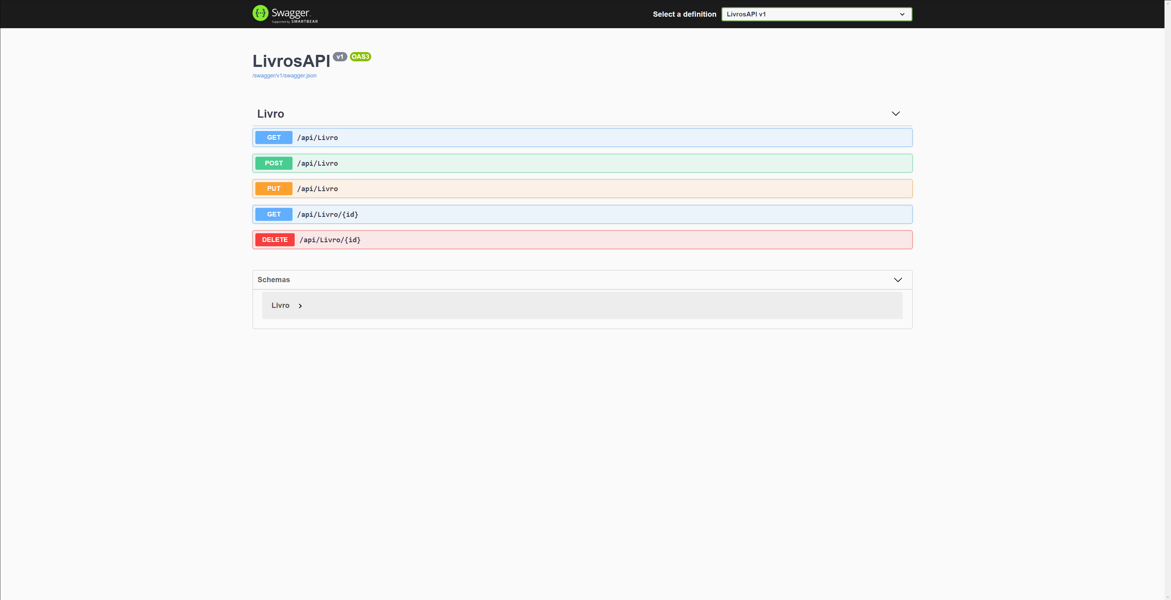 GitHub - WillianRamos1/LivrosAPI: API Feita utilizando o ASP.NET Core ...