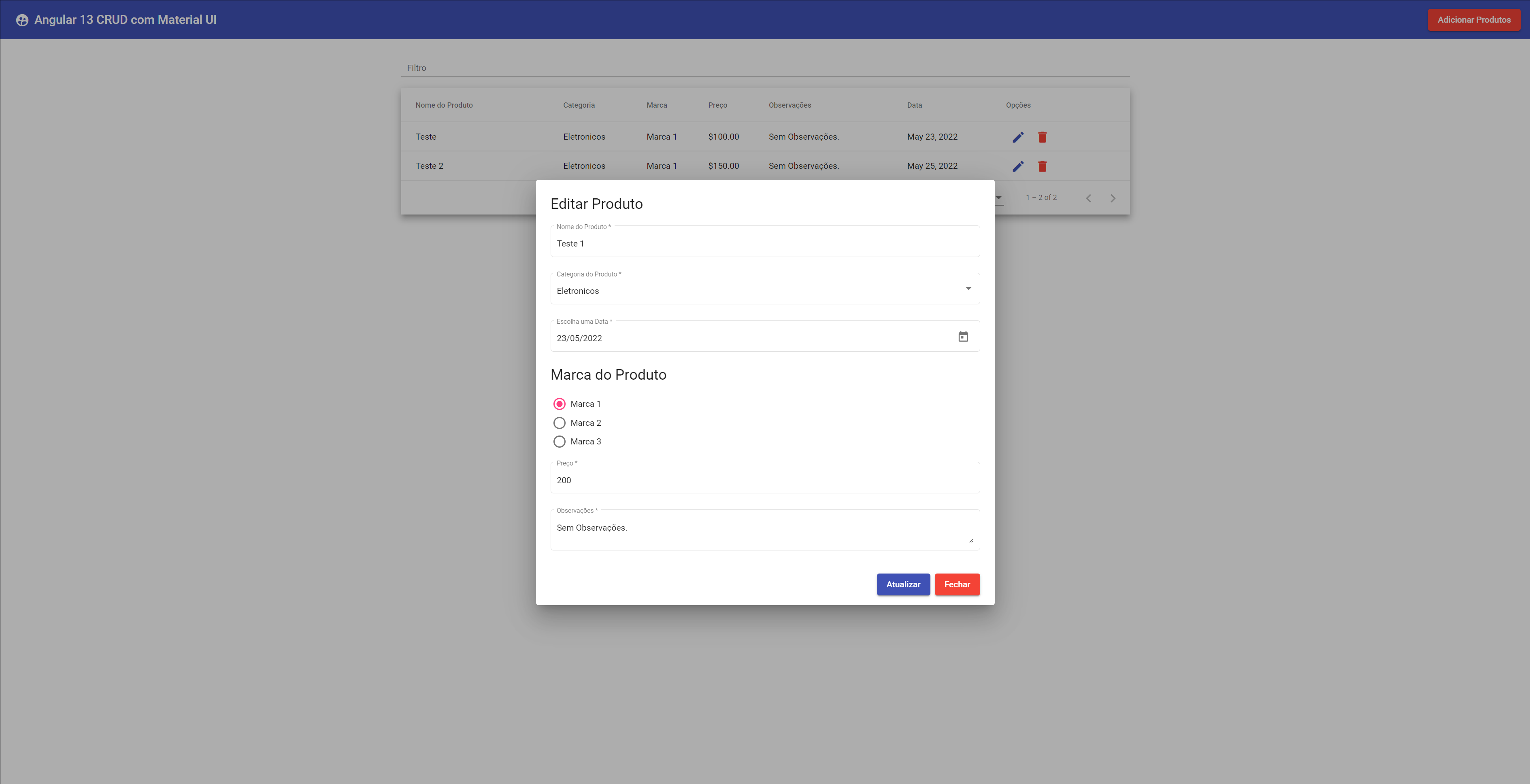 GitHub - WillianRamos1/Angular-Material: Projeto feito utilizando ...
