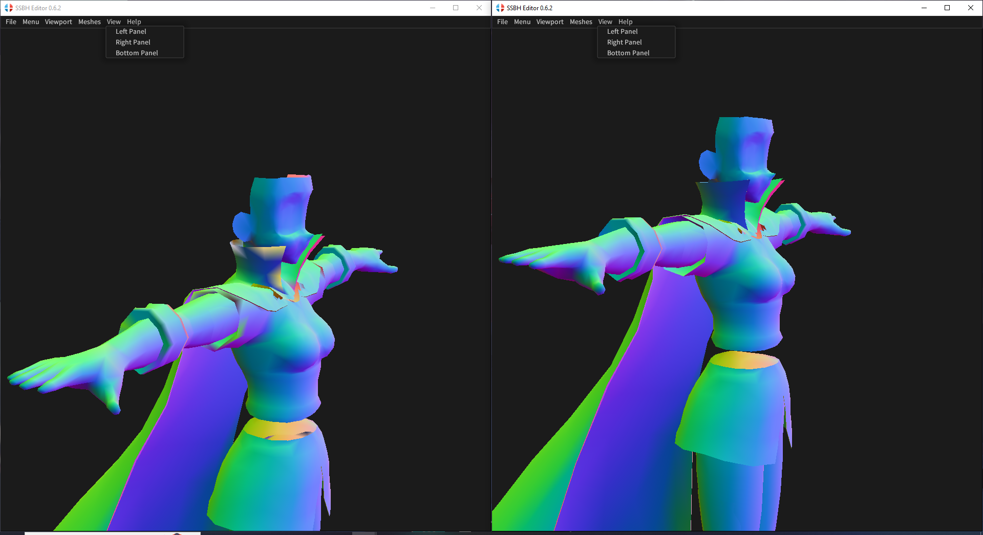 Normals transfer not working when splitting temp meshes on export
