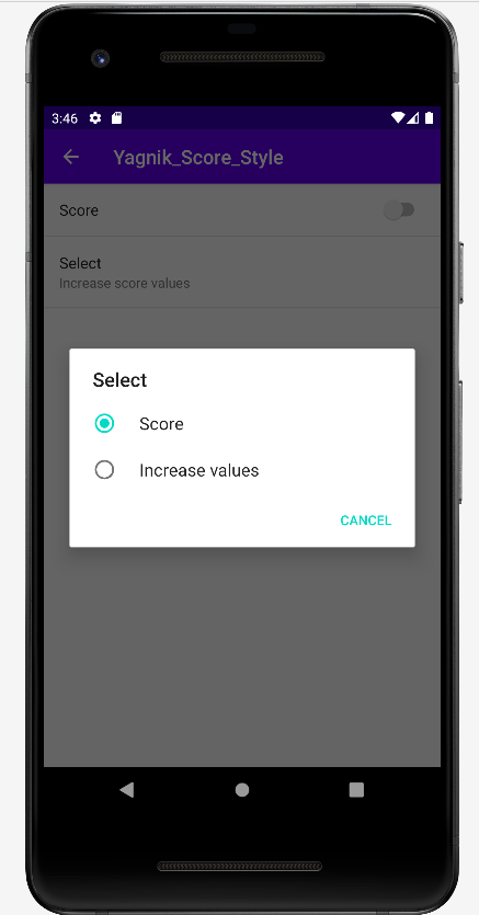 GitHub - viraniyagnik/Score_menu