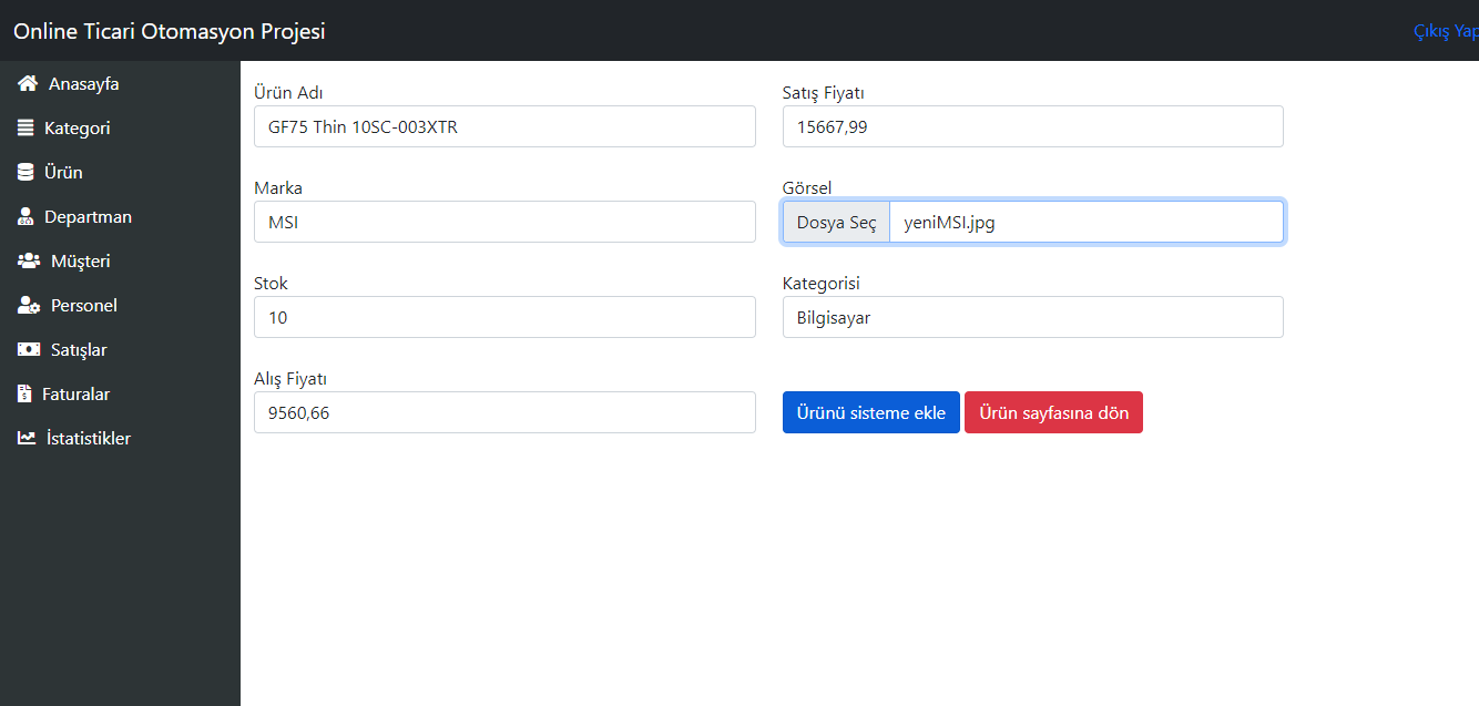 GitHub - haruncanatali/Online-Ticari-Otomasyon: Bu projede çok katmalı ...