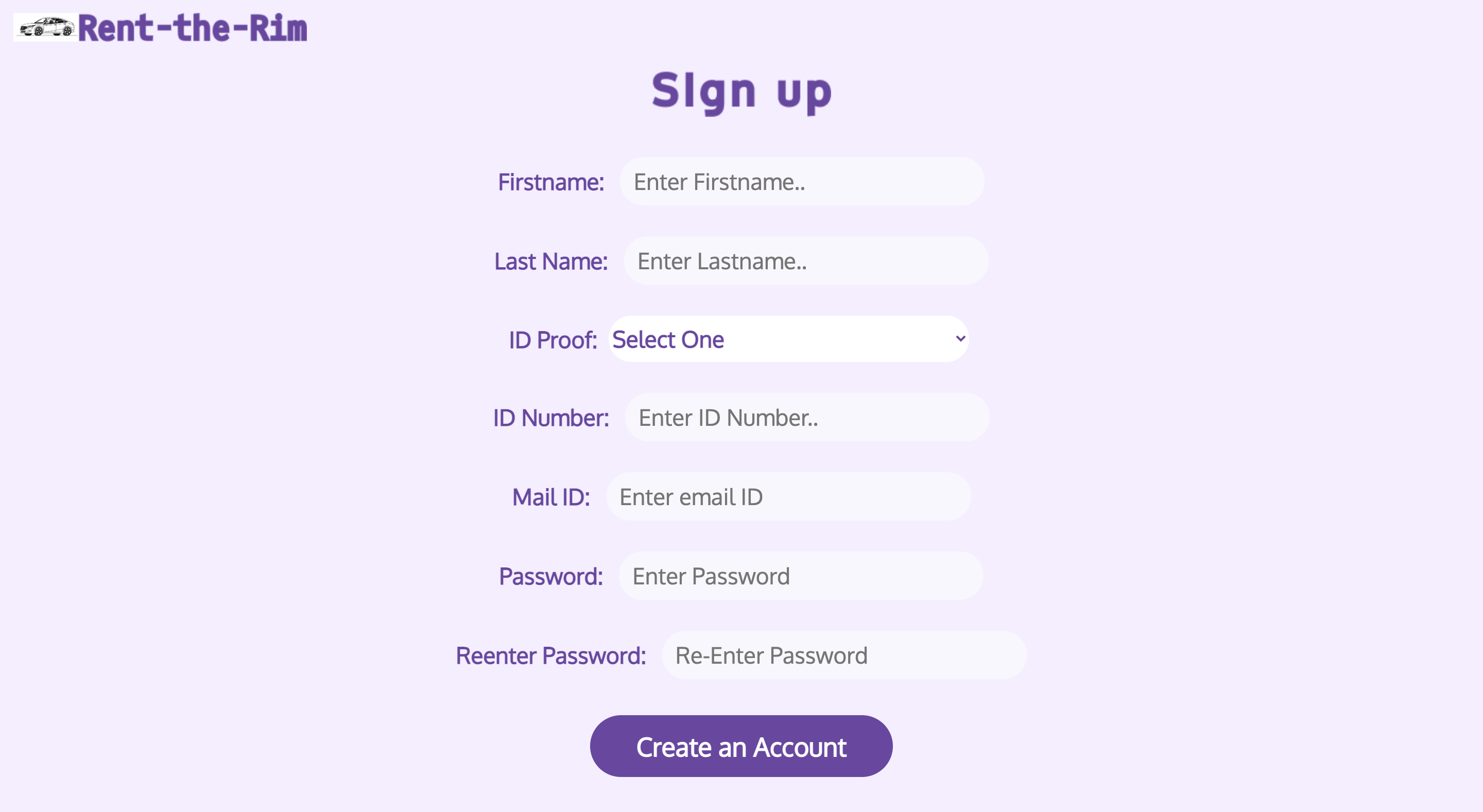 GitHub giteshbibra/RenttheRims A Car Rental site